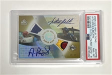 Albert Pujols/Adrian Beltre Autographed 2005 UD Reflections Cut From The Same Cloth #CCPPB Patch Auto Card LE #24/25 PSA 8