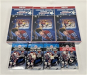 Lot of 7 Factory Sealed 1990-92 Hockey Card Boxes