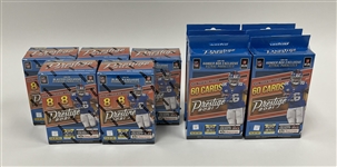 Lot of 11 Factory Sealed 2021 Panini Prestige NFL Blaster & Hanger Boxes *Lawrence Rookie Year*