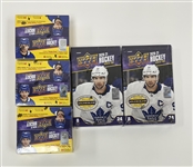 Lot of 5 Factory Sealed 2020-21 Upper Deck NHL Series 2 Hobby & Retail Boxes