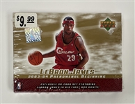 Factory Sealed 2003-04 LeBron James Upper Deck Phenomenal Beginning 20-Card Set