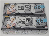 Lot of 2 Factory Sealed 2021 Panini Donruss Football Complete Sets *Lawrence Rookie*