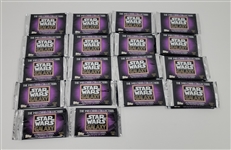 Lot of 35 Unopened Topps Star Wars Galaxy Packs