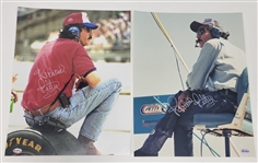 Lot of 2 Richard Petty Autographed 11x14 Photos
