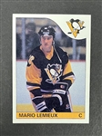 Mario Lemieux 1985 Pittsburgh Penguins Topps #9 Rookie Card  