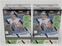 Lot of 2 Factory Sealed 2020 Absolute Football Blaster Boxes *Burrow & Herbert Rookie Year*