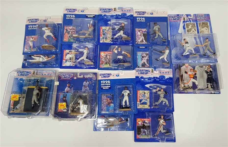 Lot of 16 MLB Starting Lineup Figures