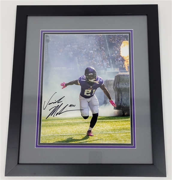 Jerick McKinnon Autographed & Framed 11x14 Photo