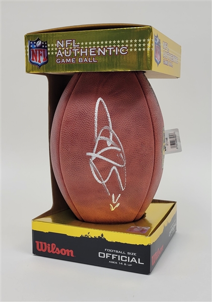 Anthony Barr Autographed "The Duke" Football PSA/DNA