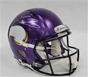 Laquon Treadwell Autographed Minnesota Vikings Full Size Speed Authentic Helmet w/ Vikings COA
