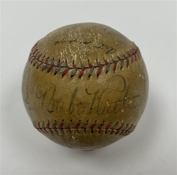 1933 New York Yankees Team Signed OAL Baseball w/ Ruth & Gehrig JSA LOA