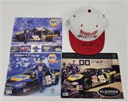 Lot of 3 Michael Waltrip Autographed Photos w/ 1 Hat Beckett