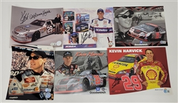 Lot of 6 Kevin Harvick Autographed Photos Beckett