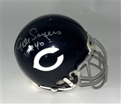 Gale Sayers Autographed Chicago Bears Mini Helmet Beckett