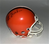 Otto Graham Autographed Cleveland Browns Mini Helmet Beckett