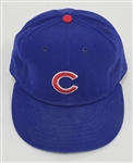 Ryne Sandberg c. 1983-84 Chicago Cubs Game Used Hat w/ Dave Miedema LOA