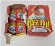 Collection of 1991 Fleer Baseball Cards