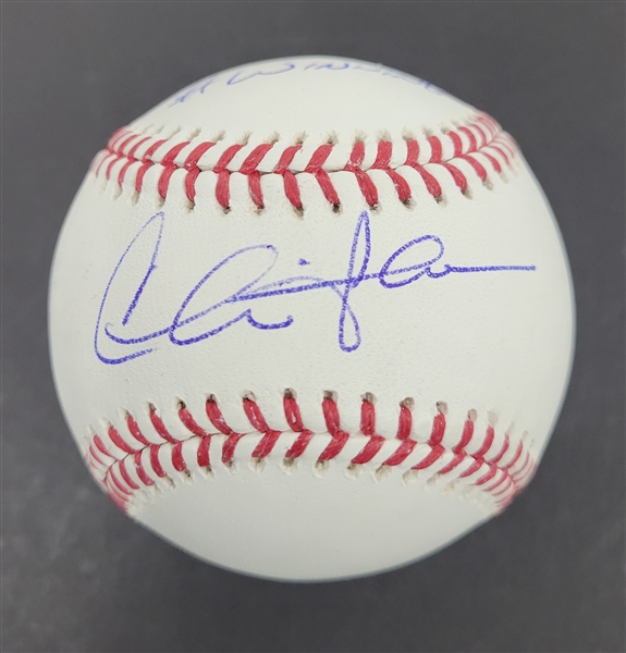 Charlie Sheen Autographed & Inscribed OML Baseball