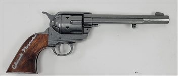Chuck Norris Autographed Replica Colt Calvary 1873 Revolver Prop