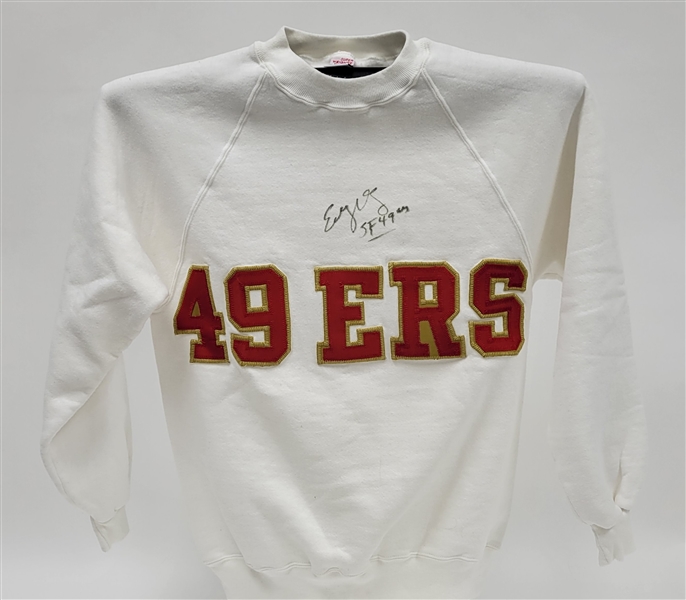 Eddie DeBartolo Autographed San Francisco 49ers Sweater Beckett