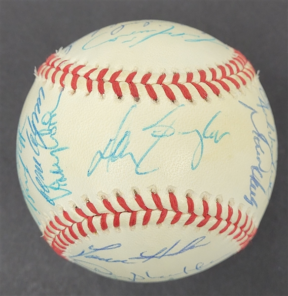 1994 Colorado Rockies Team Signed ONL Baseball w/ Don Baylor Beckett LOA