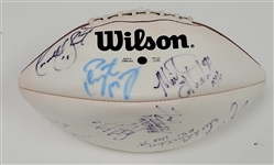 NFL Hall of Famers & Stars Autographed Football w/ Peyton Manning Beckett LOA 