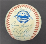 1988 American League All-Star Game Autographed Baseball w/ Puckett Beckett LOA