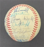 1985 American League All-Star Game Autographed Baseball w/ Beckett LOA