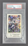 Chris Doleman Autographed 1988 Minnesota Vikings Crime Prevention Card PSA/DNA