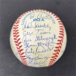 1993 Minnesota Twins Team Signed OAL Baseball w/ Puckett Beckett LOA
