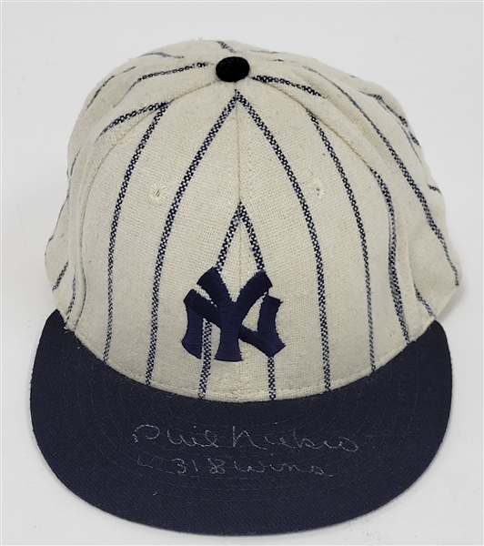 Phil Niekro Autographed & Inscribed New York Yankees Hat JSA