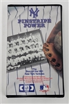 Whitey Ford Autographed "Pinstripe Power" VHS Tape JSA