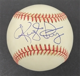 Kyle Petty Autographed Baseball JSA