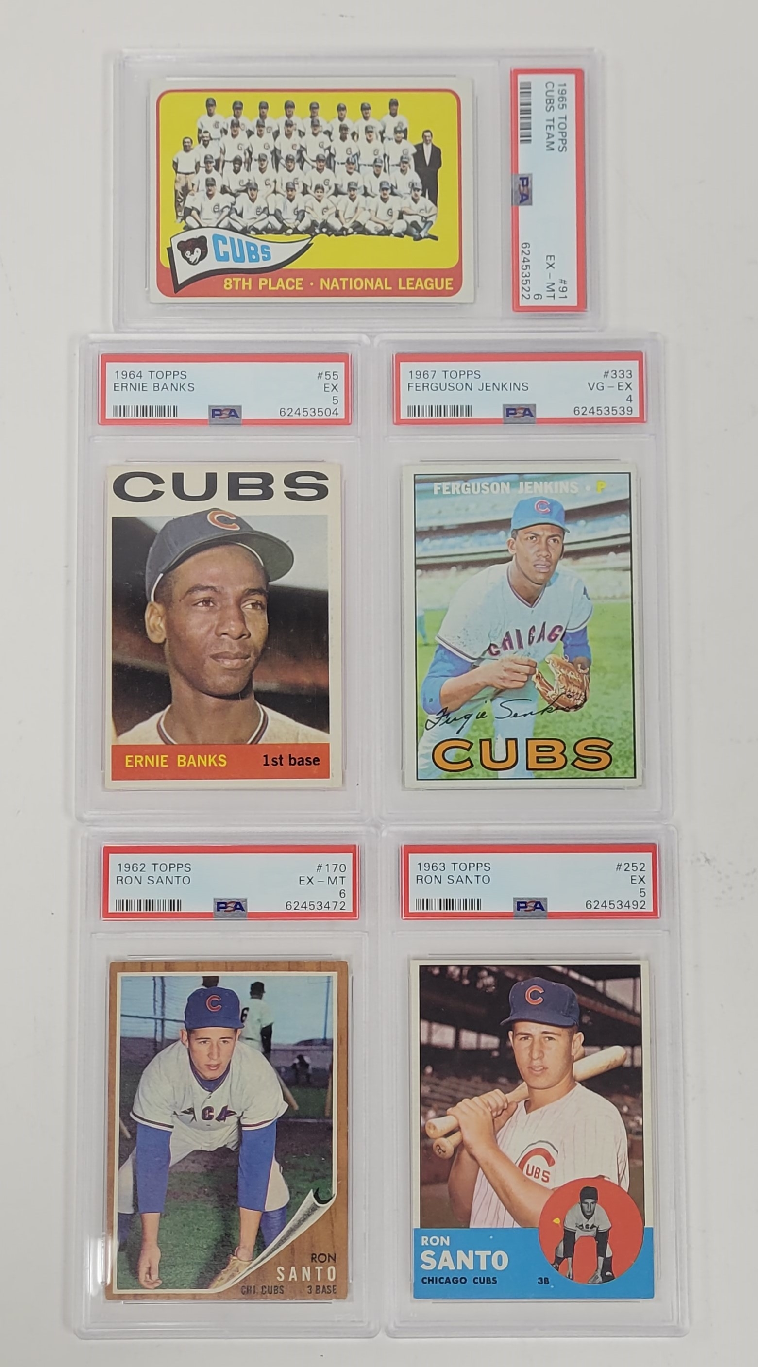 1967 Topps Ferguson Jenkins