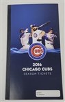2016 Chicago Cubs Complete Season Ticket Set *World Series Year*