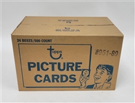 Factory Sealed 1989 Topps Baseball Vending Case - 24 Boxes/500 Cards