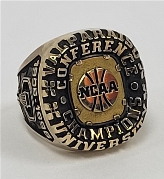 Valparaiso 1995-96 Basketball Mid Continent Conference Champions Ring