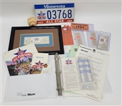 1985 MLB All-Star Game Collection w/ Tickets, Media Press Kit, & More
