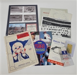 Minnesota Twins Metropolitan Stadium Collection w/ First & Last Game Tickets, Programs, & More