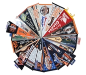 Large Collection of San Francisco Giants Pennants