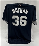 Joe Nathan 2008 All-Star Game Used & Autographed BP Jersey MLB