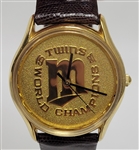 Minnesota Twins 1987 World Series Championship Trophy Watch Made by Jostens