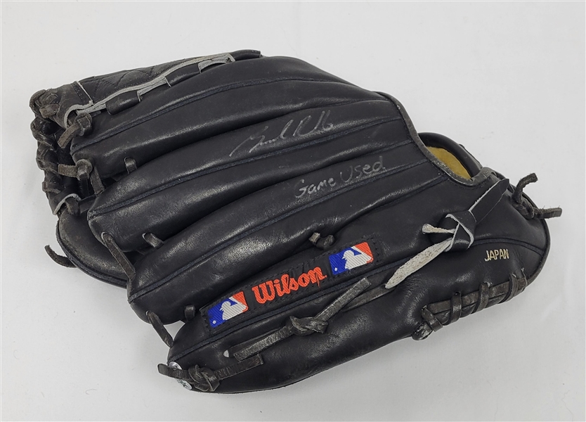 Brad Radke Minnesota Twins Game Used & Autographed Glove