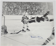 Bobby Orr Autographed The Flying Goal 20x24 Photo