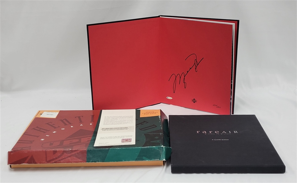 Michael Jordan Autographed Rare Air Limited Edition Hardcover Book #2294/2500 UDA