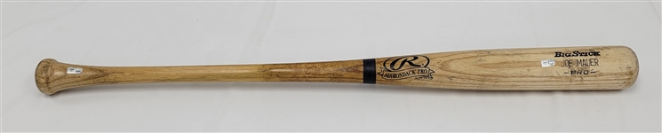 Joe Mauer c. 2009 Minnesota Twins Game Used Bat MLB & PSA/DNA GU 9 *MVP Year*