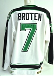 Neal Broten 1991-92 Minnesota North Stars Game Used & Autographed Jersey w/Provenance