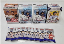 2012, 2019, 2020, & 2021 Topps & Bowman Chrome Baseball Card Collection
