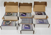 Lot of (7) 2017 Topps Chrome Baseball Sets w/ Judge Rookies