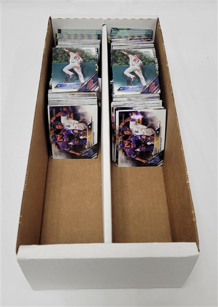 Lot of (2) 2016 Topps Chrome Baseball Complete Sets w/ Trout